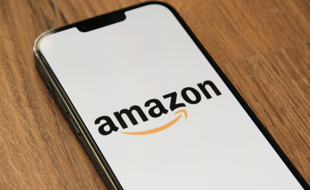 Smartphone displaying the Amazon app screen, related to Amazon Prime Big Deal Days gift guide coverage