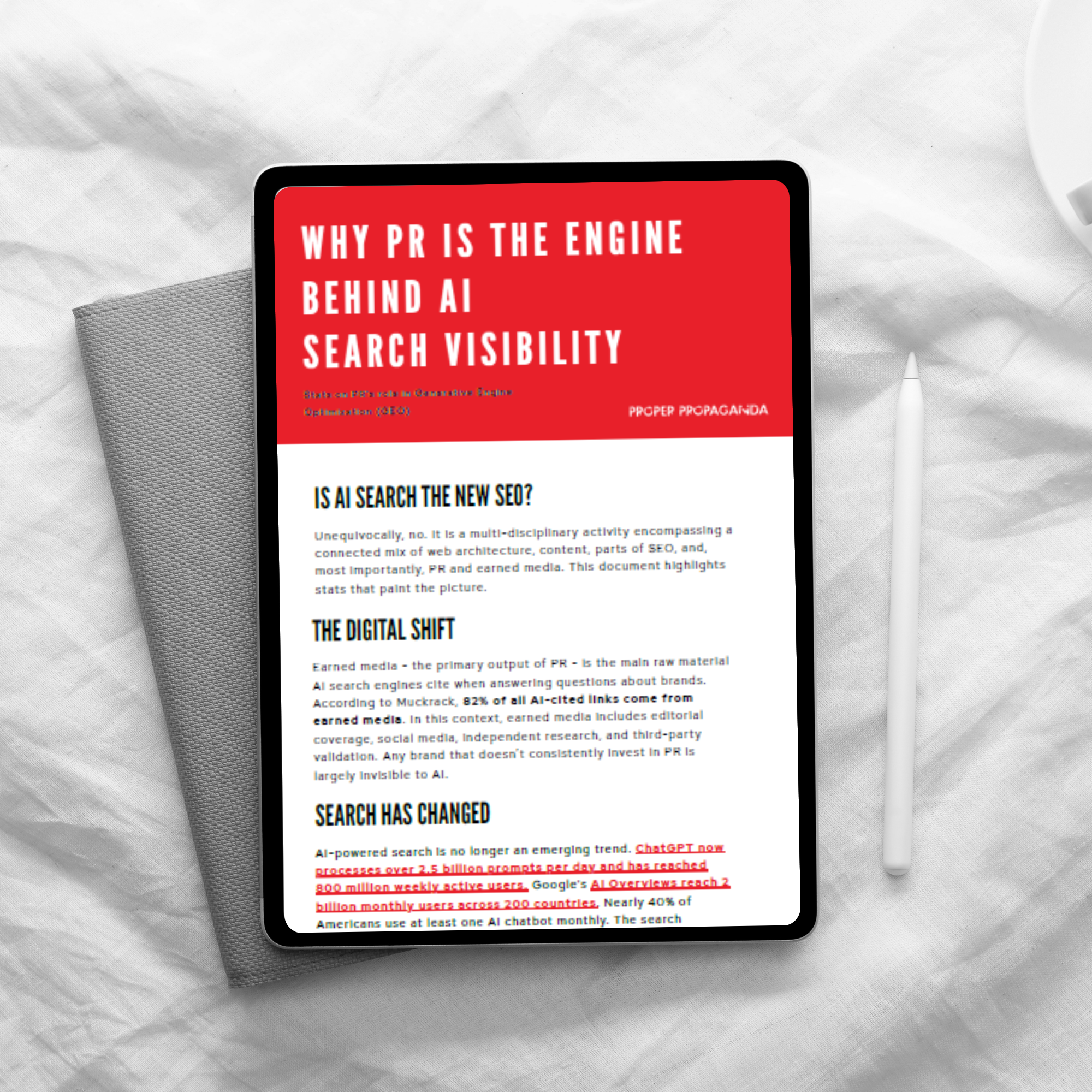 Stats on Why PR is the Engine Behind Search Visibility