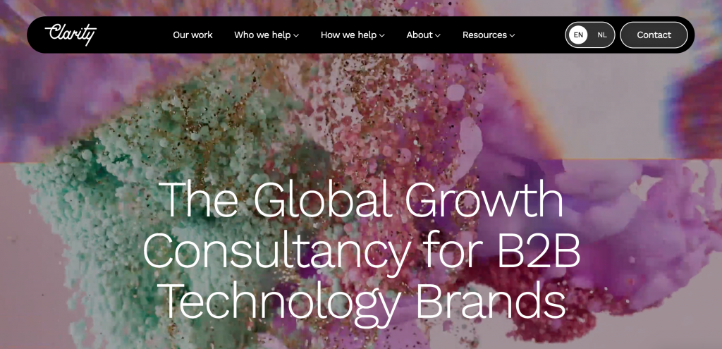 Clarity global B2B technology PR consultancy, featured in our comparison of the best PR agencies for tech startups in 2026.