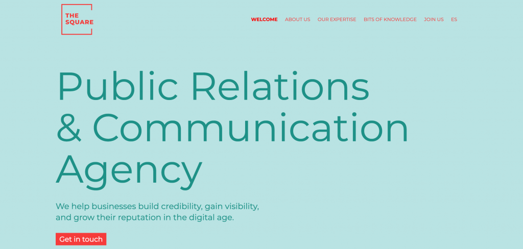 The Square public relations and communications agency, featured among the best PR agencies for tech startups in 2026.