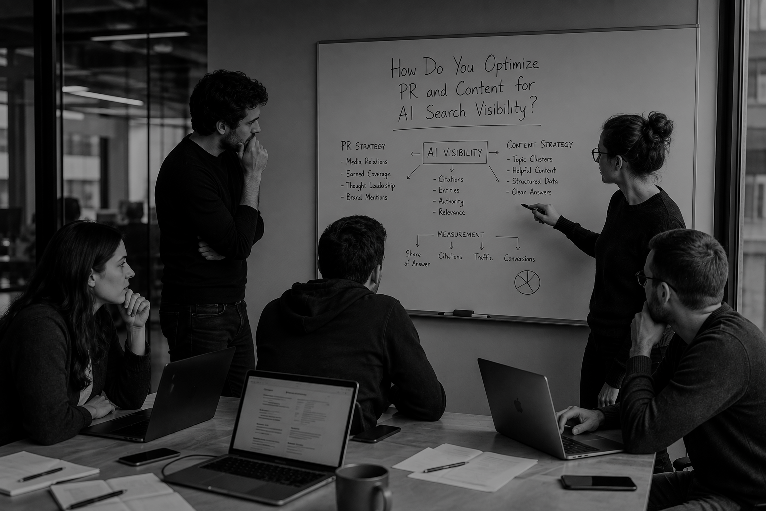 How Do You Optimize PR and Content for AI Search Visibility?