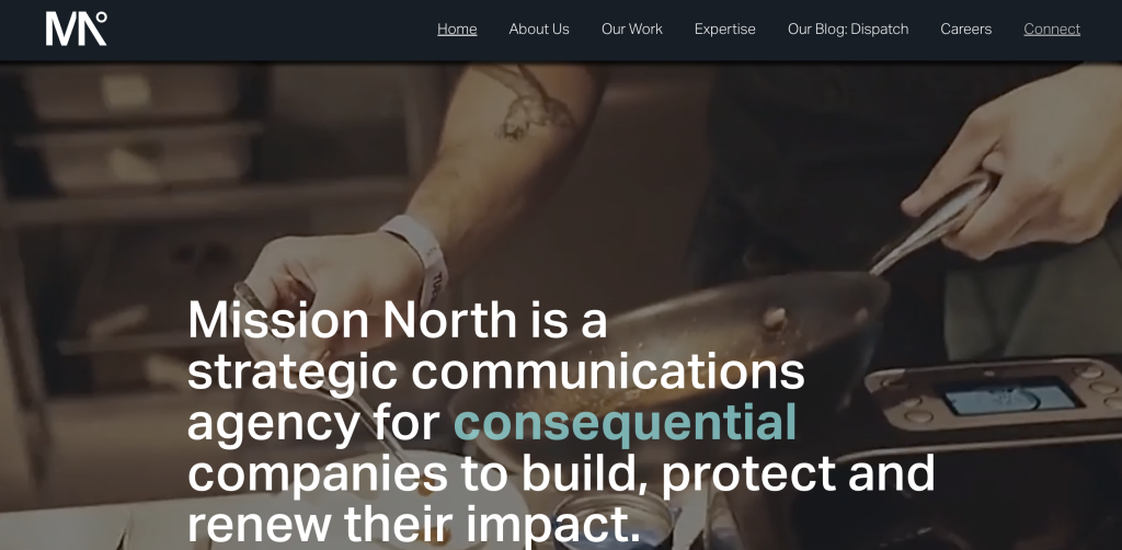Mission North, a U.S. technology PR and strategic communications agency specializing in earned media, brand positioning, executive thought leadership and category creation for growth-stage B2B tech companies.